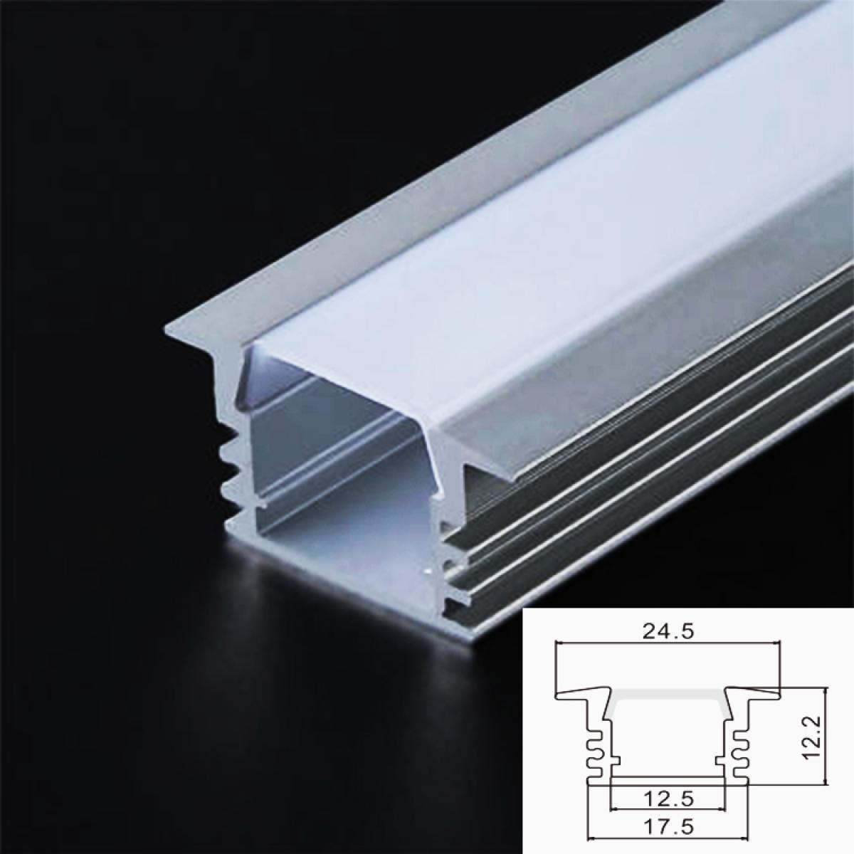 Custom Professional Factory LED Extruded Aluminium Profile Housing