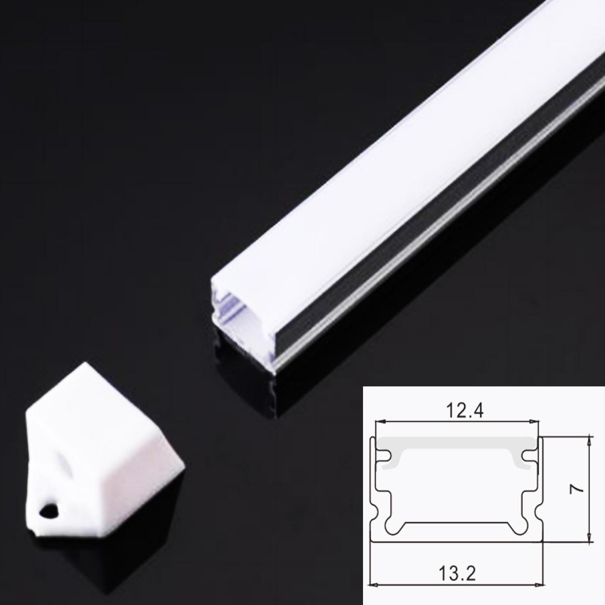 Led strip aluminum profiles