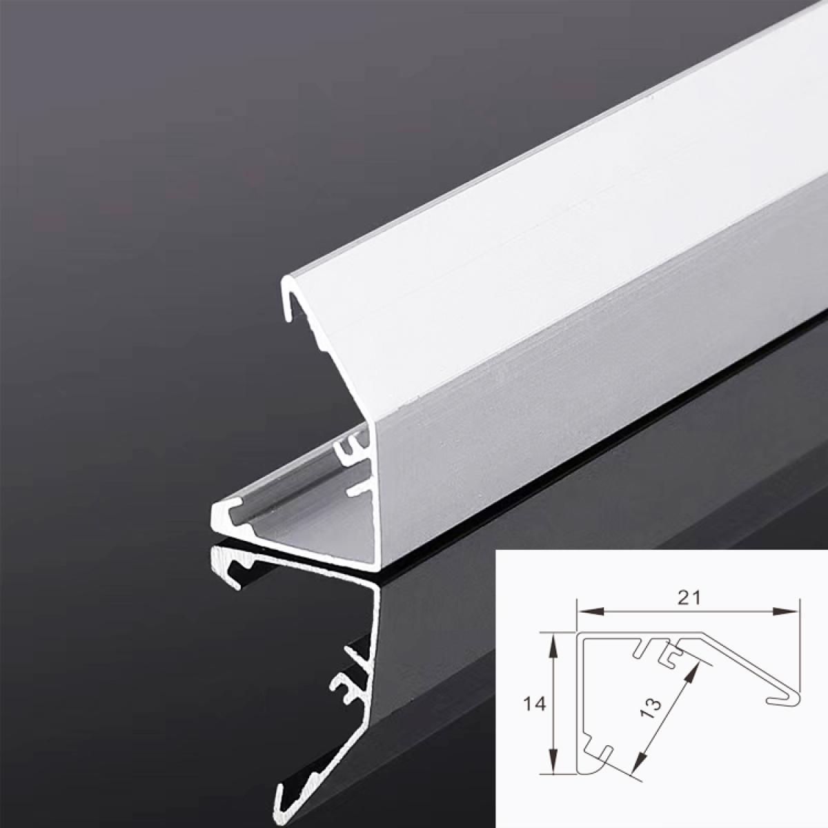 TXN-006B Dust-Proof Long Lasting Triangle Aluminum Corner Profile For Led Lighting Strip