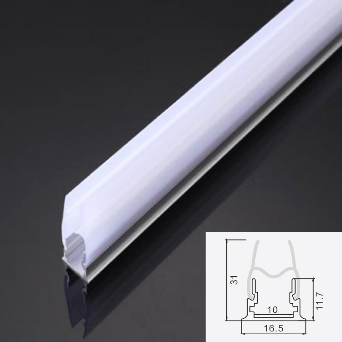 TXN-025 1M/2M/3M Glass Shelf LED Profile Under Cabinet Aluminum LED Profile For Cellar And Bar