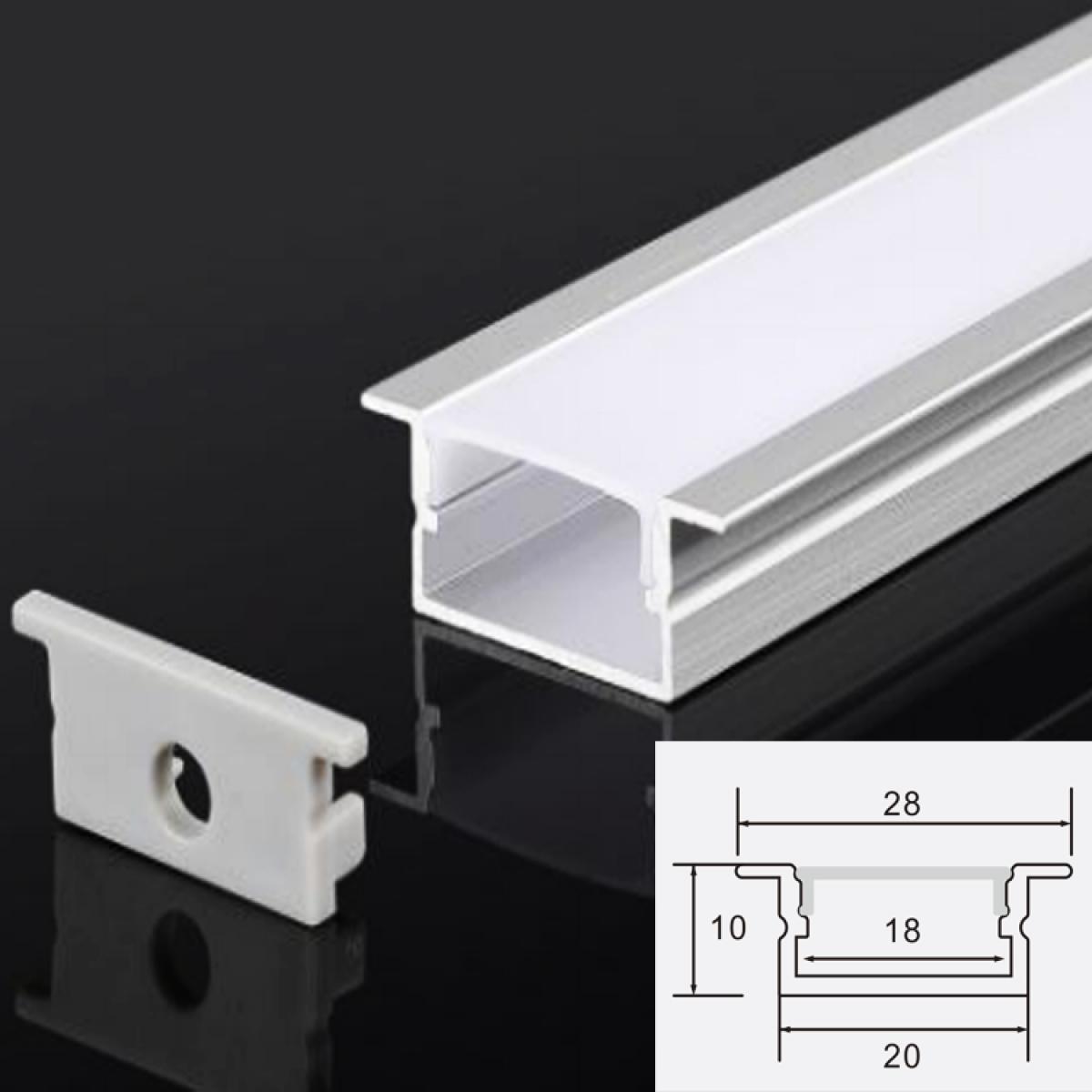 TXN-2010A LX16X10MM 6063 Hot Sale Led Aluminum Profile Led Aluminum Profile Channel With Diffuser, Aluminum Profile Supplier