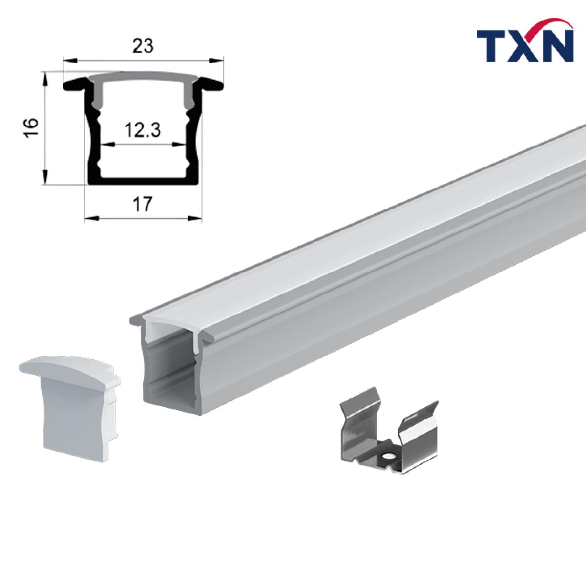 TXN-2316 High Quality Linear Light Recessed Led Channel