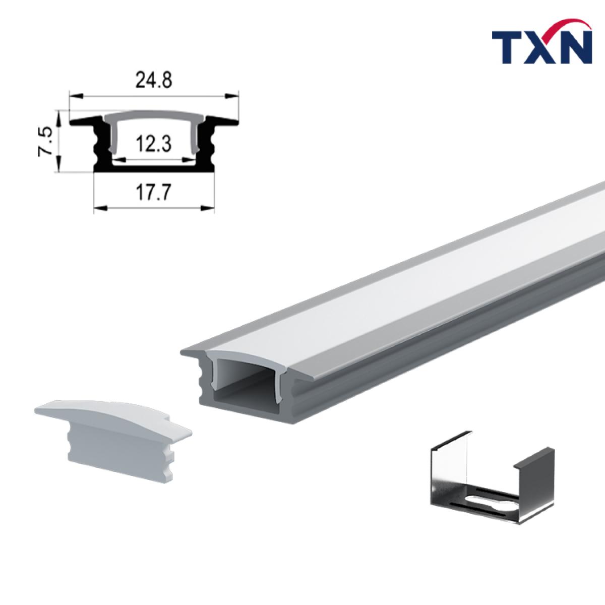 TXN-2507 Best Price LED Aluminium Profile From China Supplier