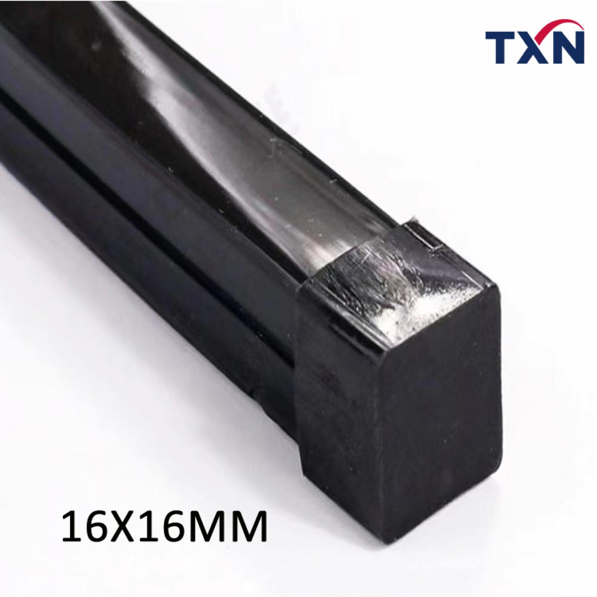TXN-1616B New Product All Black LED Neon Tube Light 16X16MM