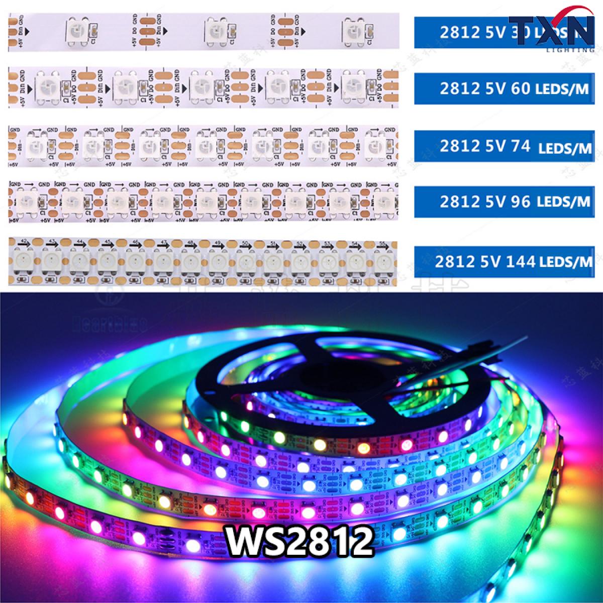 DC12V 5050RGB WS2812 60LEDS